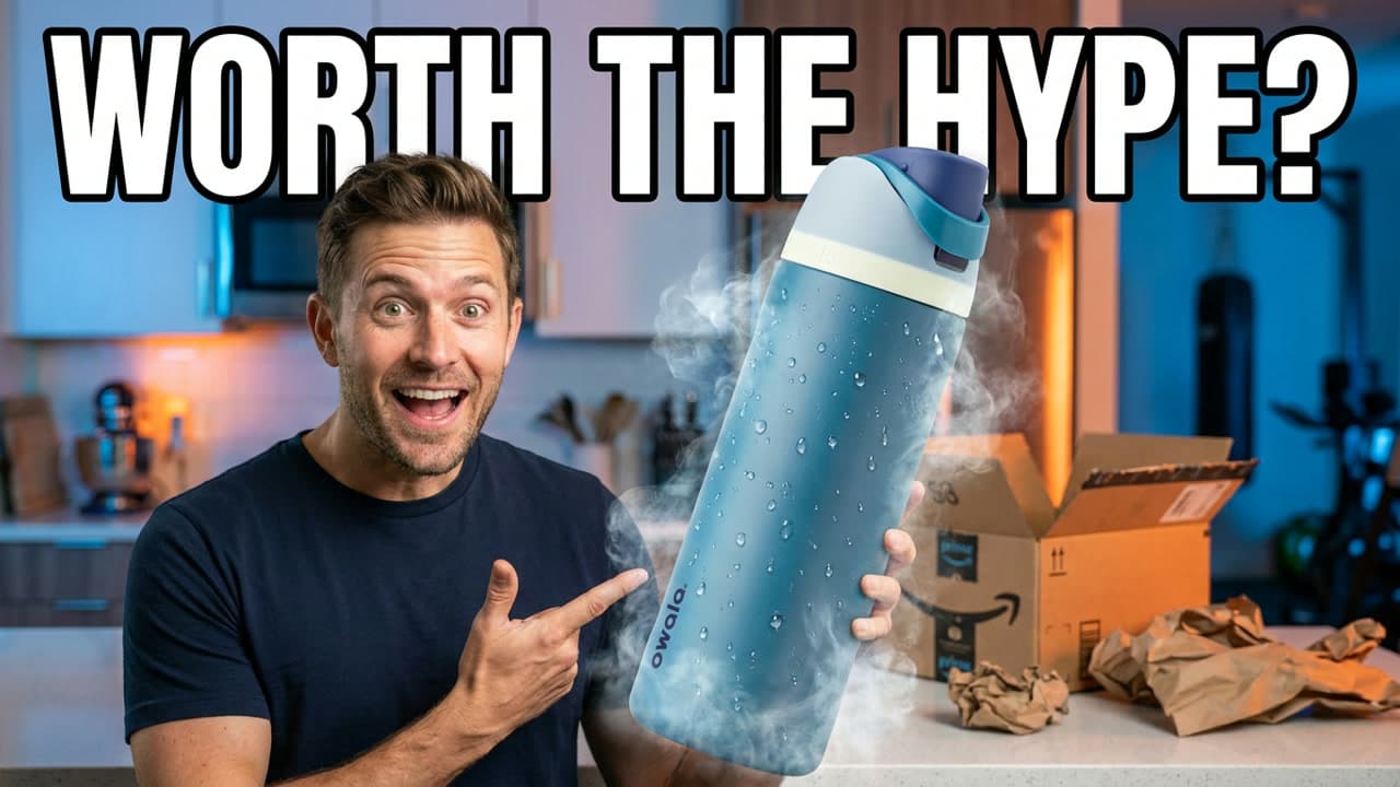 Is the Owala FreeSip Stainless Steel Water Bottle 24 oz Denim worth it?