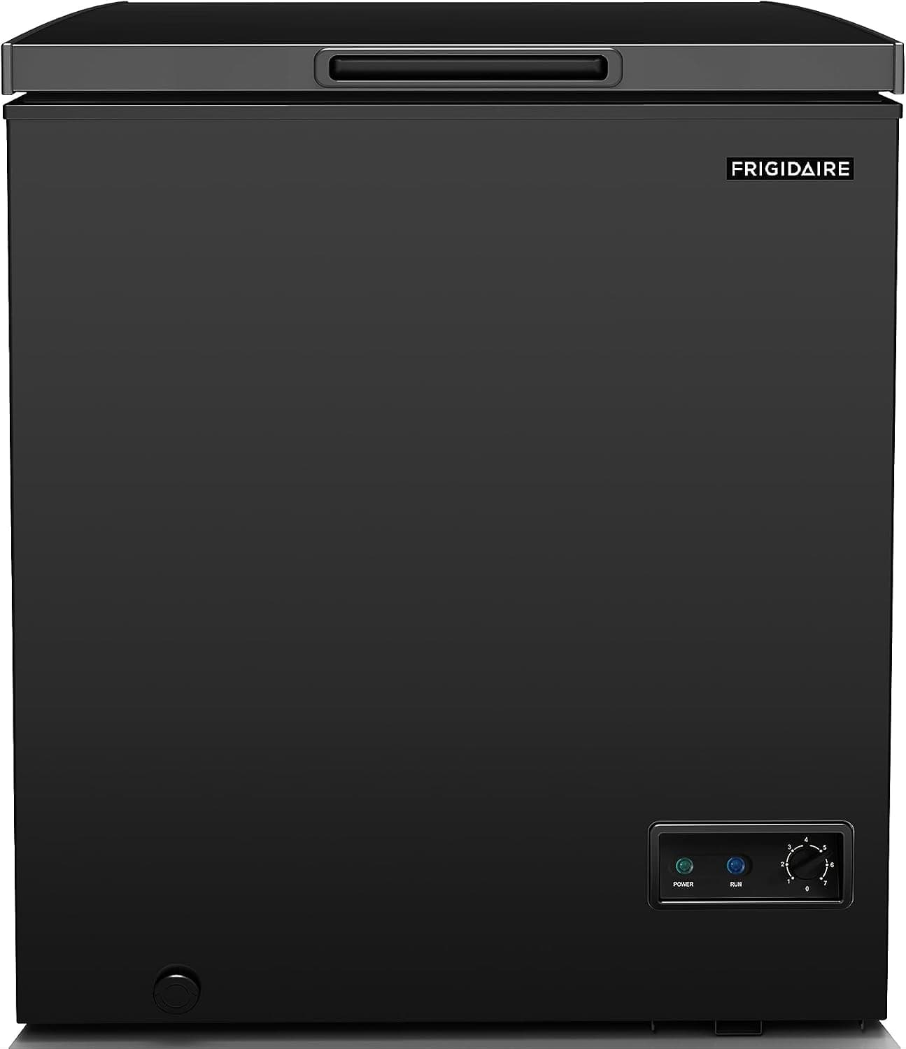 FRIGIDAIRE EFRF5003-BLACK Chest Deep Freezer-Garage-Ready