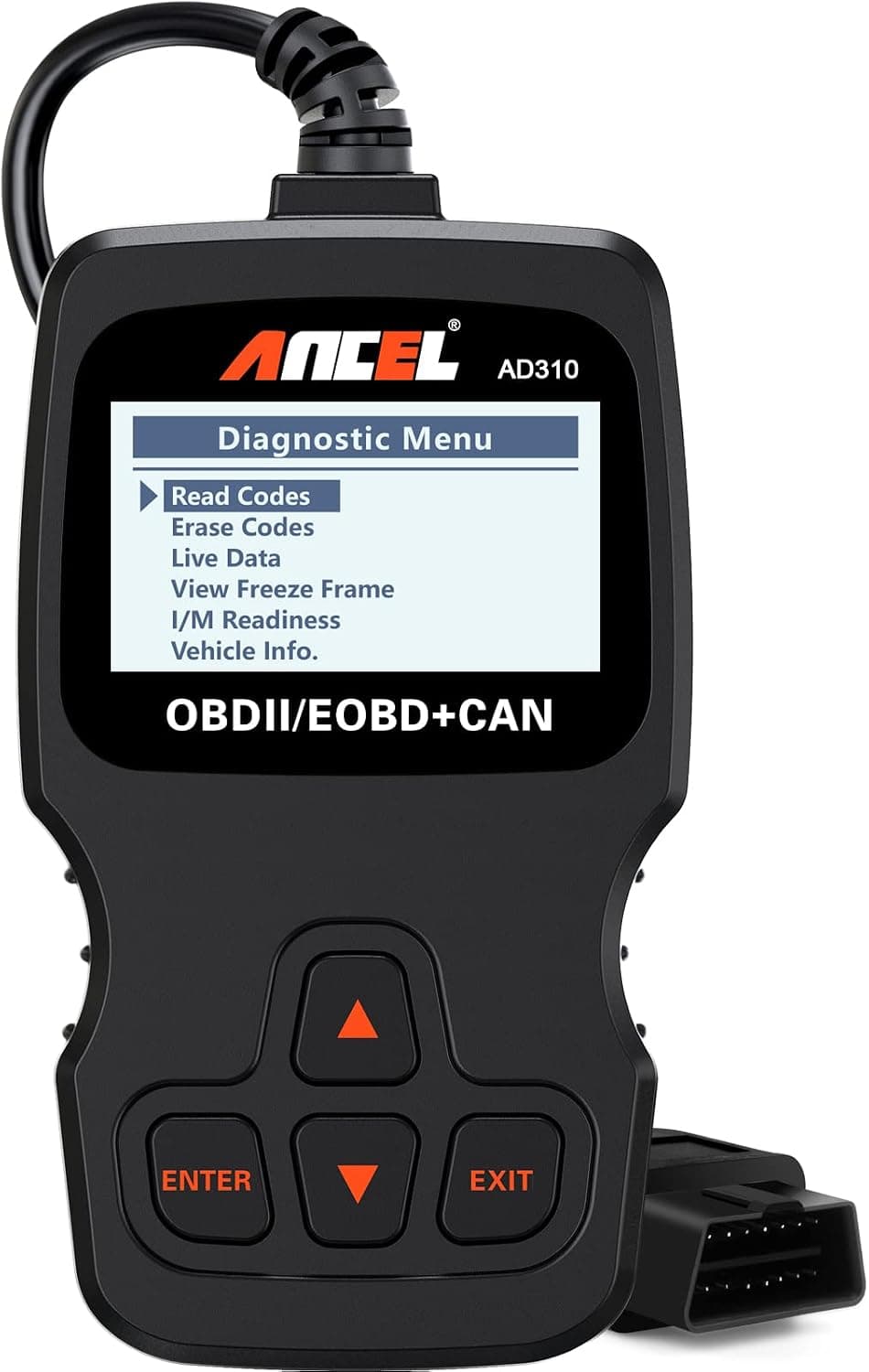 ANCEL AD310 Classic Enhanced Universal OBD II Scanner Car Engine Fault Code Reader CA